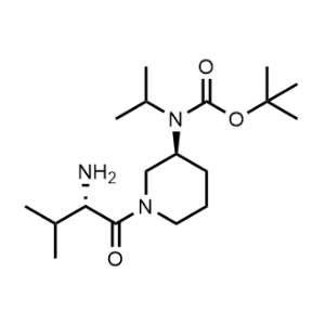 [(S)-1-((S)-2-Amino-3-Methyl-butyryl)-piperidin-3-yl]-isopropyl-carbamic acid tert-butyl ester|CS-0740277