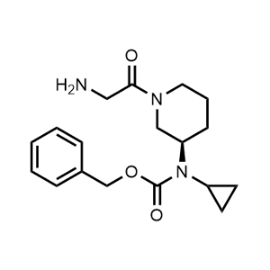 [(R)-1-(2-Amino-Acetyl)-piperidin-3-yl]-cyclopropyl-carbamic acid benzyl ester|CS-0740363