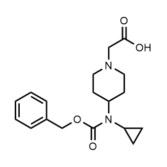 [4-(Benzyloxycarbonyl-Cyclopropyl-amino)-piperidin-1-yl]-acetic acid|CS-0740418