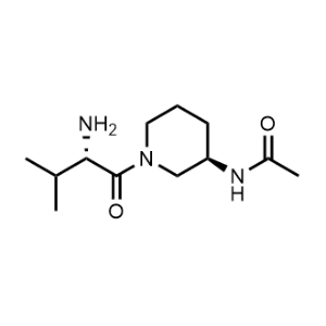N-[(3R)-1-[(2S)-2-Amino-3-methylbutanoyl]piperidin-3-yl]acetamide|CS-0740527