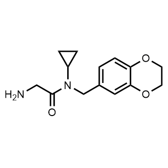 2-Amino-N-Cyclopropyl-N-(2,3-dihydro-benzo[1,4]dioxin-6-ylmethyl)-acetamide|CS-0740600