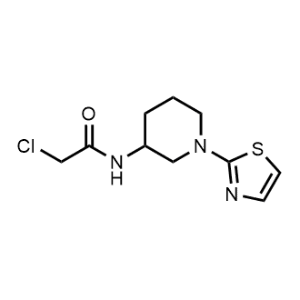 2-Chloro-N-(1-Thiazol-2-yl-piperidin-3-yl)-acetamide|CS-0740720