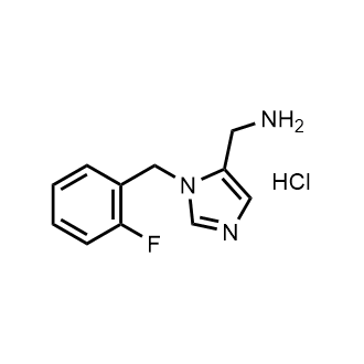 [1-(2-Fluorobenzyl)-1H-Imidazol-5-yl]methanamine hydrochloride|CS-0740991