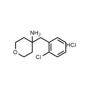 4-[(2-Chlorophenyl)methyl]oxan-4-amine;hydrochloride|CS-0741009