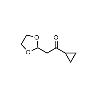 1-Cyclopropyl-2-(1,3-Dioxolan-2-yl)-ethanone|CS-0741797