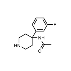 N-(4-(3-Fluorophenyl)piperidin-4-yl)acetamide|CS-0741977