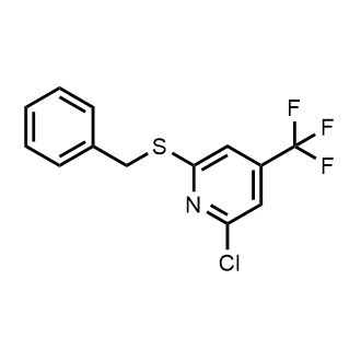 2-(Benzylthio)-6-Chloro-4-(trifluoromethyl)pyridine|CS-0742111