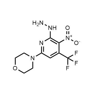 4-[6-Hydrazinyl-5-Nitro-4-(trifluoromethyl)pyridin-2-yl]morpholine|CS-0742113