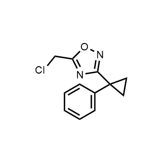 5-Chloromethyl-3-(1-Phenyl-cyclopropyl)-[1,2,4]oxadiazole|CS-0742141