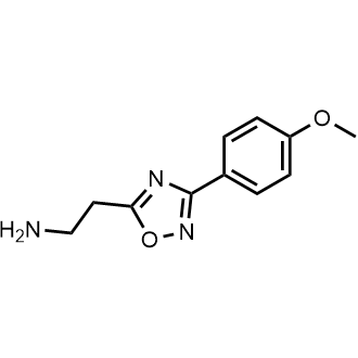 {2-[3-(4-Methoxyphenyl)-1,2,4-oxadiazol-5-yl]ethyl}amine|CS-0742632