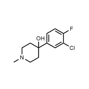 4-(3-Chloro-4-Fluorophenyl)-4-hydroxy-1-methylpiperidine|CS-0743007