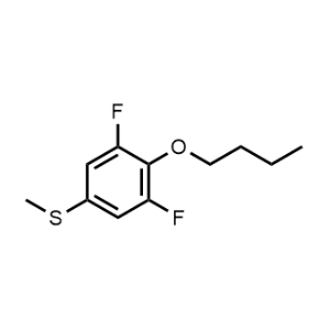 4-N-Butoxy-3,5-Difluorophenyl methyl sulfide|CS-0743601