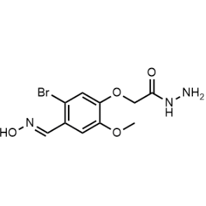 2-[5-Bromo-4-[(Z)-hydroxyiminomethyl]-2-methoxyphenoxy]acetohydrazide|CS-0744244