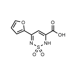 3-(Furan-2-yl)-1,1-dioxo-2H-1,2,6-thiadiazine-5-carboxylic acid|CS-0744304