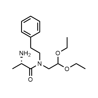 (2S)-2-Amino-N-(2,2-diethoxyethyl)-N-(2-phenylethyl)-propanamide|CS-0744417