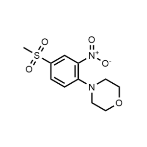 4-(4-Methanesulfonyl-2-Nitro-phenyl)-morpholine|CS-0744538