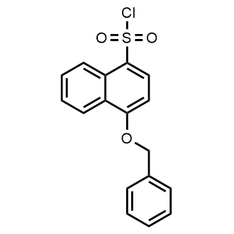 4-Benzyloxy-Naphthalene-1-sulfonylchloride|CS-0744555