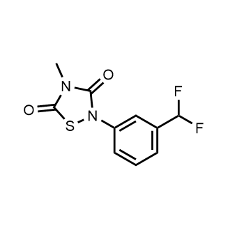 2-(3-Difluoromethyl-phenyl)-4-methyl-[1,2,4]thiadiazolidine-3,5-dione|CS-0744620
