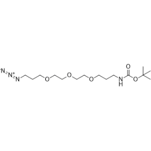 tert-Butyl N-[3-[2-[2-(3-azidopropoxy)ethoxy]ethoxy]propyl]carbamate|CS-0744749