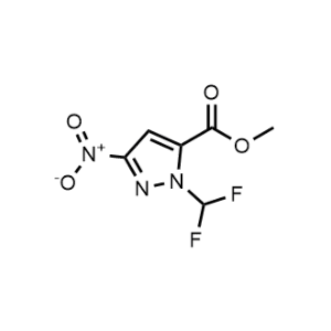Methyl 1-(Difluoromethyl)-3-nitro-1H-pyrazole-5-carboxylate|CS-0744836