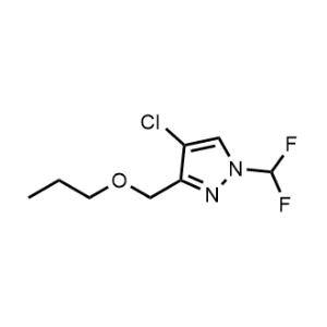 4-Chloro-1-(Difluoromethyl)-3-(propoxymethyl)-1H-pyrazole|CS-0744853