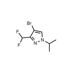4-Bromo-3-(Difluoromethyl)-1-isopropyl-1H-pyrazole|CS-0744919