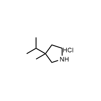 3-Isopropyl-3-methylpyrrolidine hydrochloride|CS-0745124