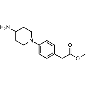 [4-(4-Amino-Piperidin-1-yl)-phenyl]-acetic acid methyl ester|CS-0745145