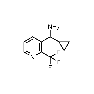 Cyclopropyl[2-(Trifluoromethyl)pyridin-3-yl]methanamine|CS-0745163