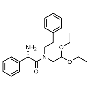 (S)-2-Amino-N-(2,2-diethoxyethyl)-N-phenethyl-2-phenylacetamide|CS-0745240