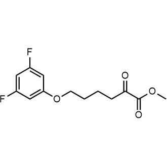 6-(3,5-Difluorophenoxy)-2-Oxo-hexanoic acid methyl ester|CS-0745412