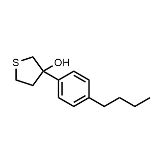 3-(4-Butylphenyl)thiolan-3-ol|CS-0745445
