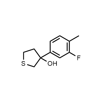 3-(3-Fluoro-4-methylphenyl)thiolan-3-ol|CS-0745468