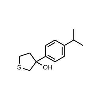 3-(4-Propan-2-ylphenyl)thiolan-3-ol|CS-0745476