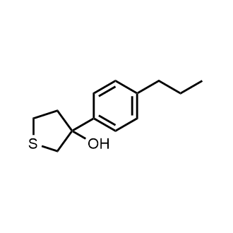 3-(4-Propylphenyl)thiolan-3-ol|CS-0745479