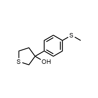 3-(4-Methylsulfanylphenyl)thiolan-3-ol|CS-0745480