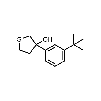 3-(3-Tert-butylphenyl)thiolan-3-ol|CS-0745484