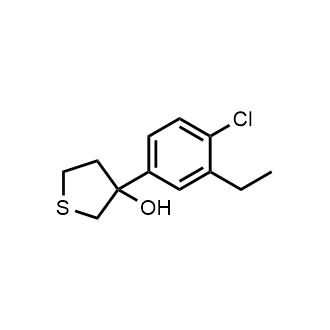 3-(4-Chloro-3-ethylphenyl)thiolan-3-ol|CS-0745500