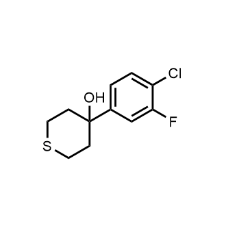 4-(4-Chloro-3-Fluorophenyl)thian-4-ol|CS-0745522