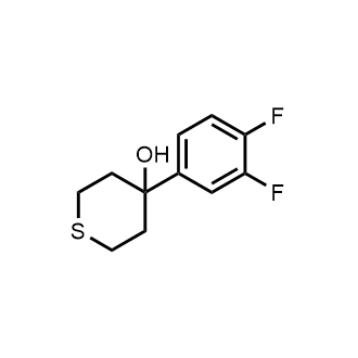 4-(3,4-Difluorophenyl)thian-4-ol|CS-0745528