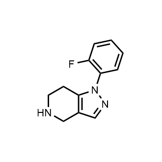 1-(2-Fluorophenyl)-1H,4H,5H,6H,7H-Pyrazolo[4,3-c]pyridine|CS-0745614