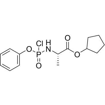 Cyclopentyl (chloro(phenoxy)phosphoryl)-l-alaninate|CS-0745827