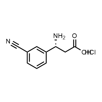 (3R)-3-Amino-3-(3-cyanophenyl)propanoic acid hydrochloride|CS-0746179