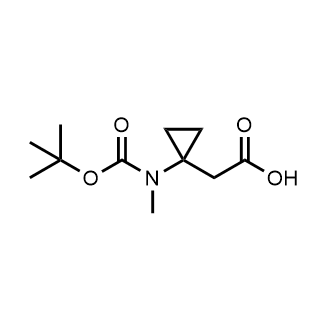 2-(1-((Tert-butoxycarbonyl)(methyl)amino)cyclopropyl)acetic acid|CS-0746276