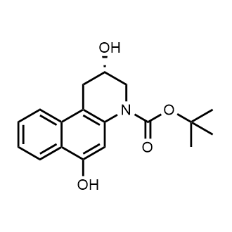 (S)-Tert-butyl 2,6-dihydroxy-2,3-dihydrobenzo[f]quinoline-4(1h)-carboxylate|CS-0746380