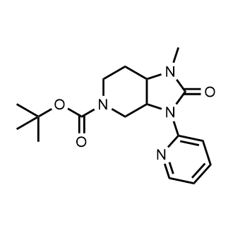 Tert-butyl 1-methyl-2-oxo-3-(pyridin-2-yl)hexahydro-1h-imidazo[4,5-c]pyridine-5(6h)-carboxylate|CS-0746411