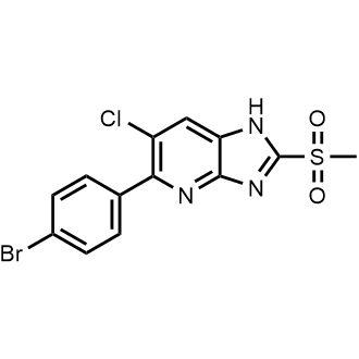 5-(4-Bromophenyl)-6-chloro-2-(methylsulfonyl)-1h-imidazo[4,5-b]pyridine|CS-0746532
