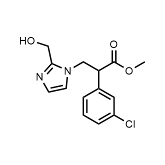 Methyl 2-(3-chlorophenyl)-3-[2-(hydroxymethyl)imidazol-1-yl]propanoate|CS-0746543