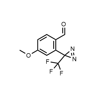 4-Methoxy-2-[3-(trifluoromethyl)-3h-diazirin-3-yl]benzaldehyde|CS-0746880