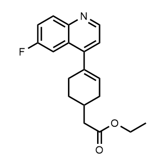 Ethyl 2-(4-(6-fluoroquinolin-4-yl)cyclohex-3-enyl)acetate|CS-0747032